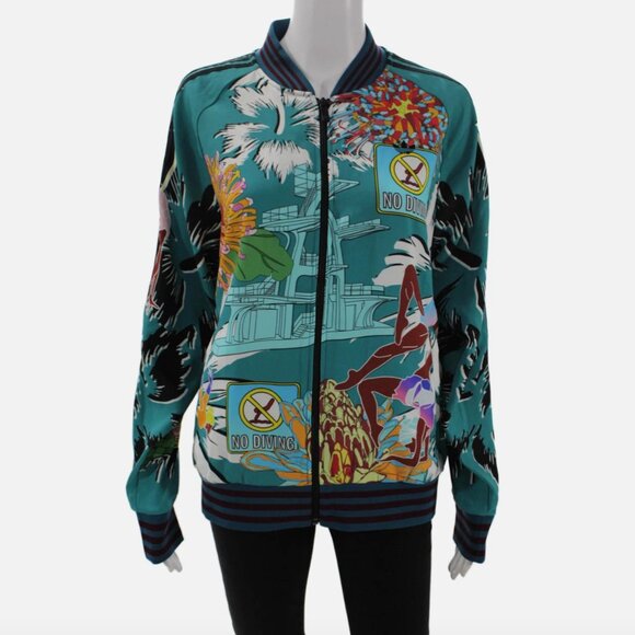 Adidas Originals X Mary Katrantzou Tracksuit Jacket pants joggers - Picture 5 of 14